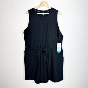 Free Country NWT Women’s Anything Trail Sleeveless Athletic Dress Black Size XXL